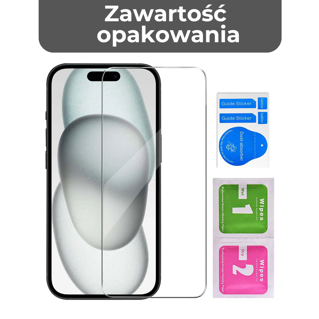 Szkło hartowane 9H IPHONE 15 PRO MAX