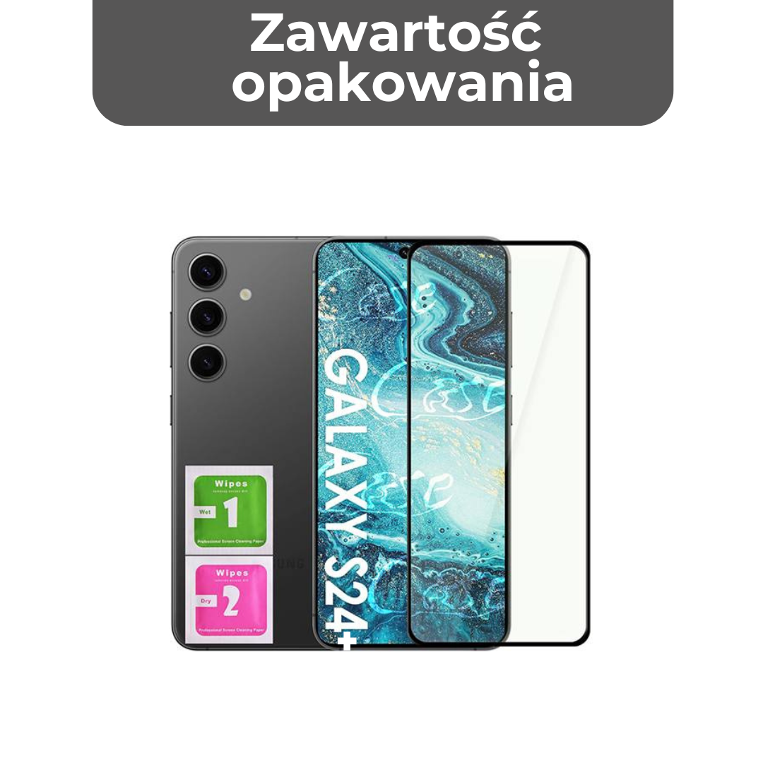Szkło hartowane 9H Samsung GALAXY S24+ PLUS